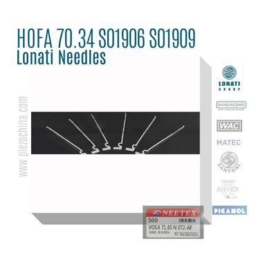 Lonati Spare Parts Lonati HOFA 71.100G100-01 HOFA 71.100G100-03 Goal Series Socks Machine L454JS L462 Use FeiJian Needles HOFA 71.100G100-01 HOFA 71.100G100-03 (2)
