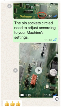 Lonati Spare parts trouble shooting 