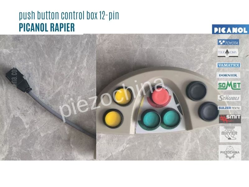 push-button-control-box-12-pin-PICANOL-RAPIER-on-sale