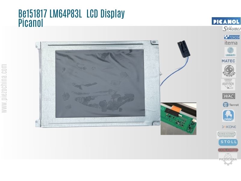 Be151817-LM64P83L-LCD-Display for picanol loom