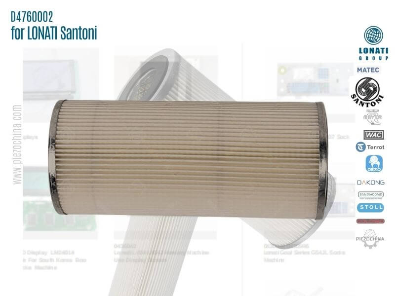 D4760002 sealess knitting Oi-filter 707 Grams