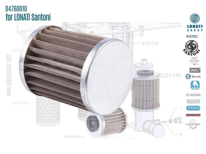 D4760010 for LONATI sock machine OIL FILTER