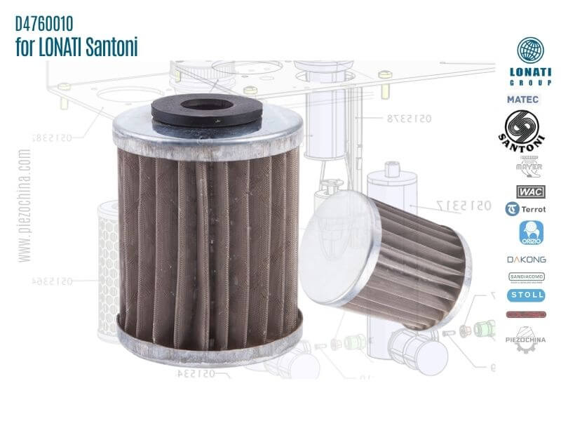 D4760010 for LONATI sock machine OIL FILTER CHINA