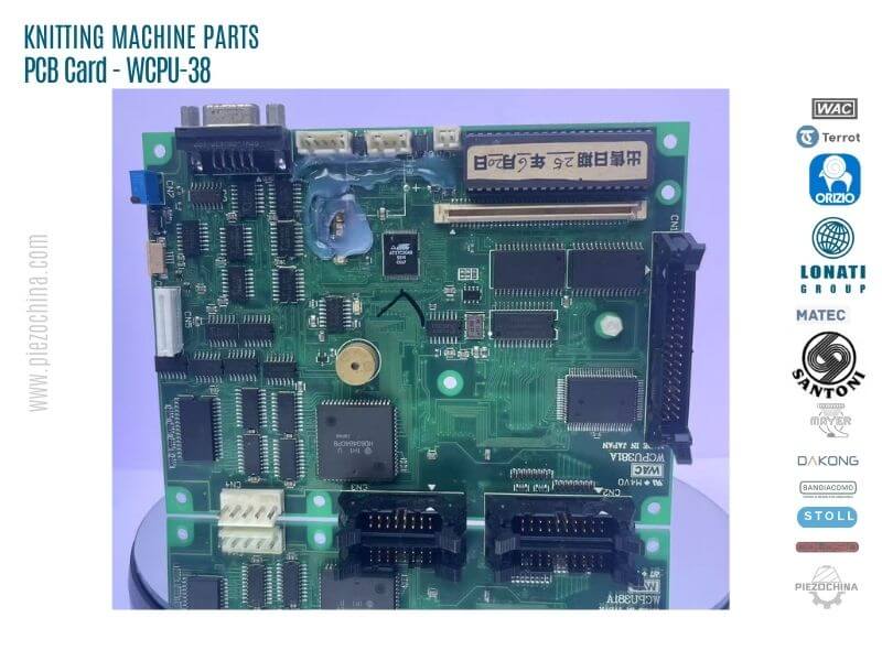 KNITTING MACHINE PARTS PCB Card - CY3800 W381A FACE SIDE