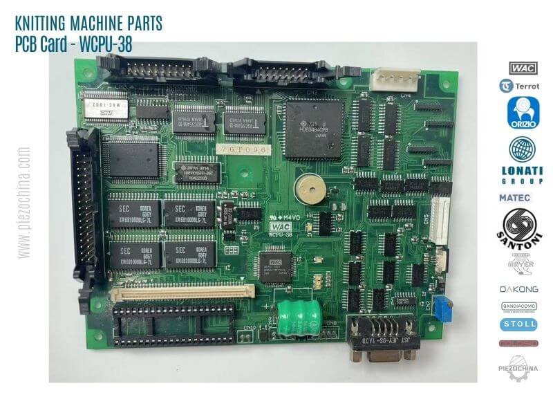 KNITTING MACHINE PARTS PCB Card - CY3800 WCPU-38 Replacement
