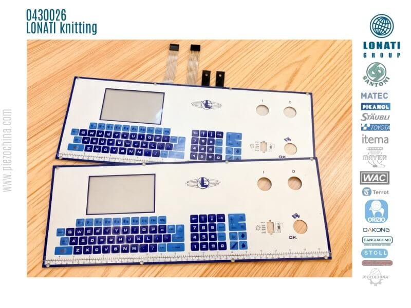 0430026 Lonati L462-6CT L472-6CT Socks Machine Use Keyboard