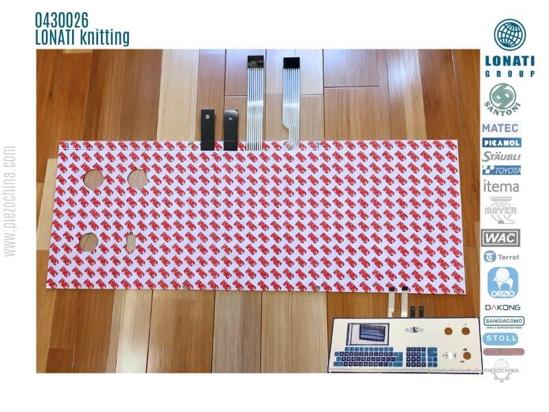 0430026 Lonati L500 FL54J L504 Socks Machine Year 2002 Use Keyboard 0430026