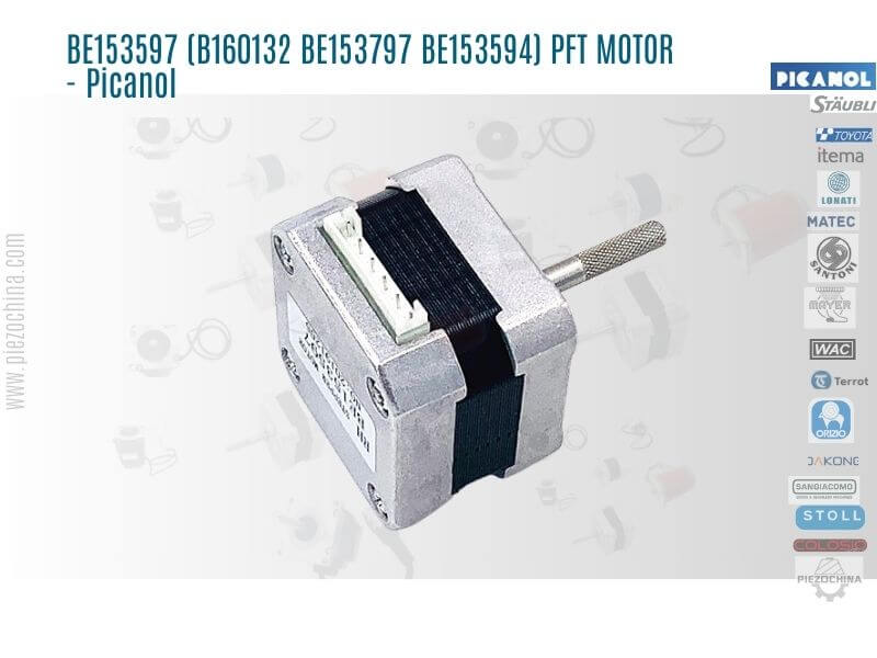 BE153597 (B160132 BE153797 BE153594) PFT MOTOR - Picanol loom parts China supplierOMINI PLUS 800 - MOTOR Picanol