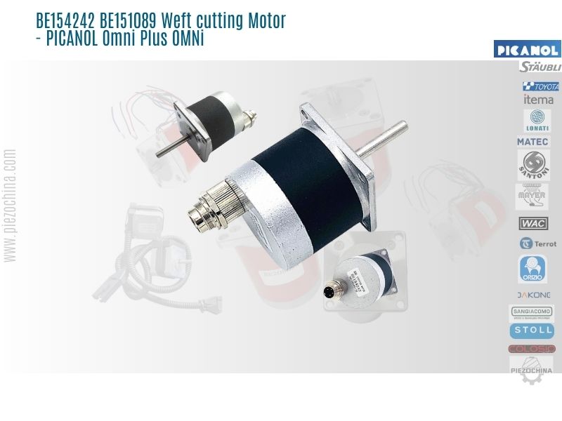 BE154242 BE151089 Step Motor - PICANOL Omni Plus OMNi loom parts China manufacturing