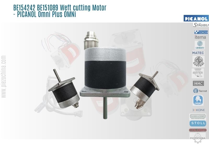 BE154242 BE151089 Step Motor - PICANOL Omni Plus OMNi textile spare parts suppliers