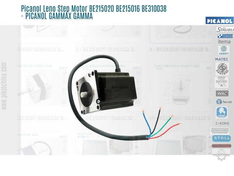 BE215020 BE215016 BE310038 Picanol Rapier Leno Step Motor - PICANOL GAMMAX GAMMA