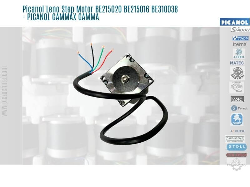 BE215020 BE215016 BE310038 Picanol loom Leno Step Motor - PICANOL GAMMAX GAMMA parts supplier