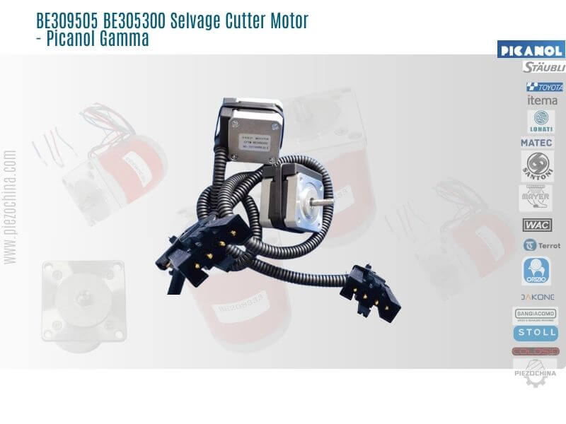 BE309505 BE305300 Selvage Cutter Motor - Picanol Gamma parts supplier