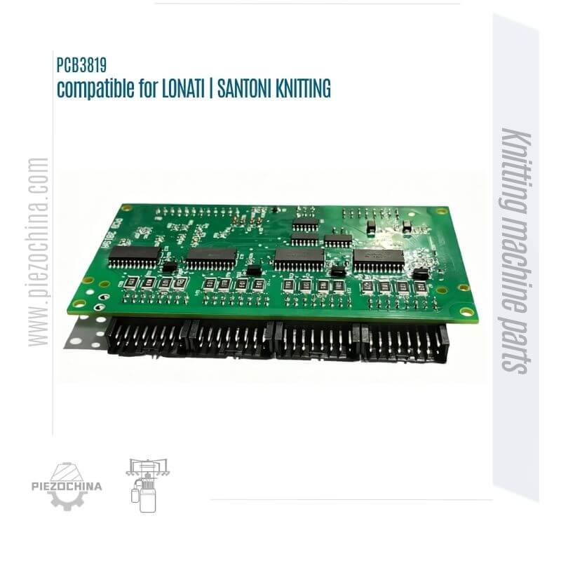 PCB3819 for LONATI _ SANTONI KNITTING MACHINE PARTS REPLACEMENT made in China