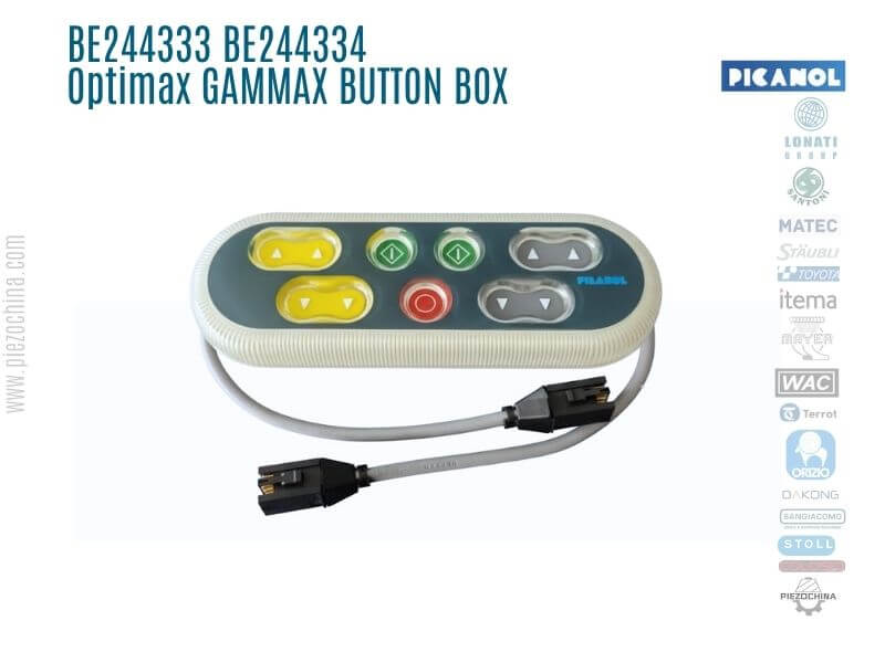 BE244333 BE244334 Optimax GAMMAX BUTTON BOX replacement parts
