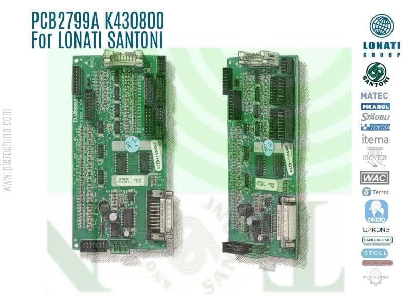 PCB2799 K430800 For LONATI SANTONI SPARES