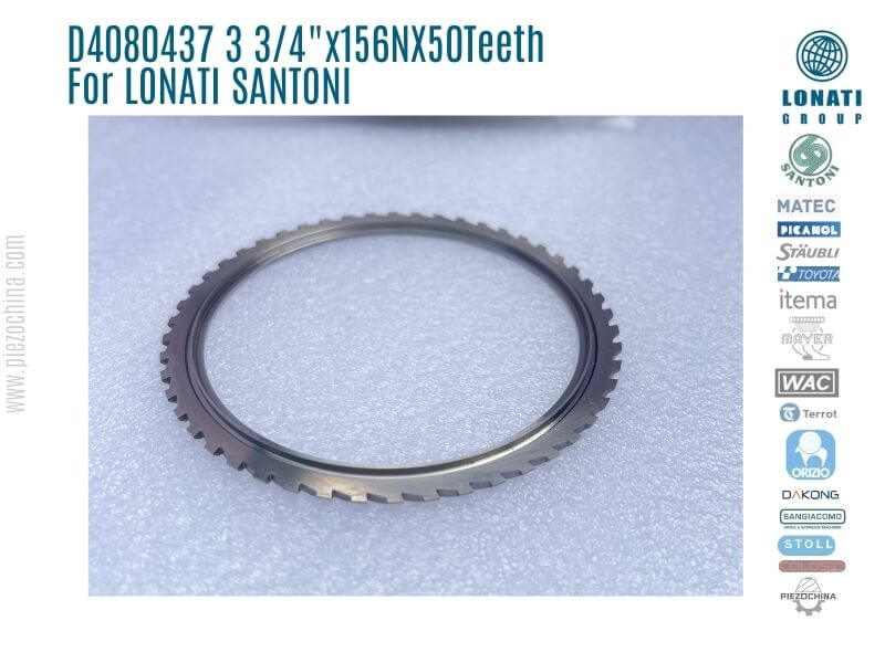 D4080437 3 3/4_x156NX50Teeth For LONATI SANTONI repair