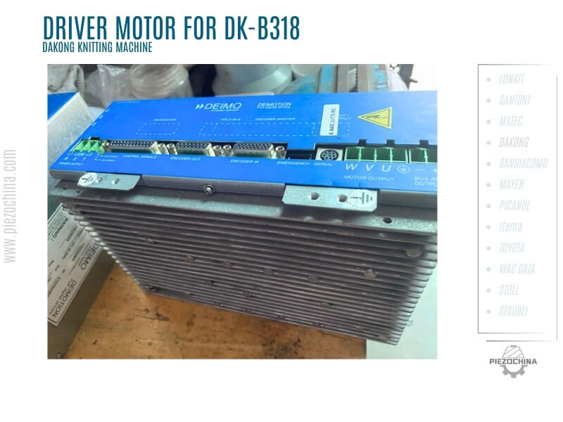 DRIVER MOTOR FOR DK-B318 DAKONG KNITTING MACHINE REPAIR