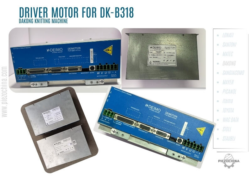 DRIVER MOTOR FOR DK-B318 DAKONG KNITTING MACHINE TROUBLE SHOOT