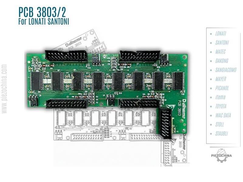 PCB 3803/2 For LONATI SANTONI knitting support