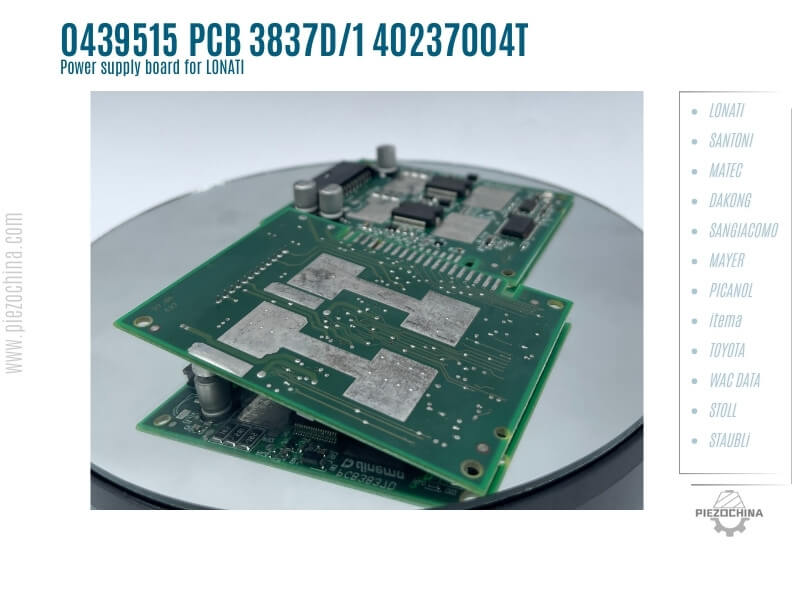 PCB 3837D_1 0439515 40237004T power supply board for LONATI