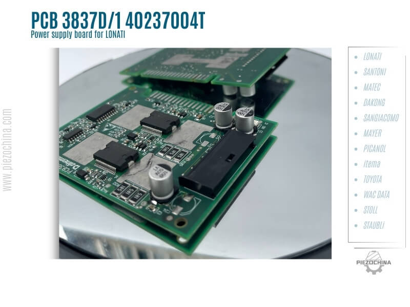 PCB 3837D_1 40237004T power supply board for LONATI knitting