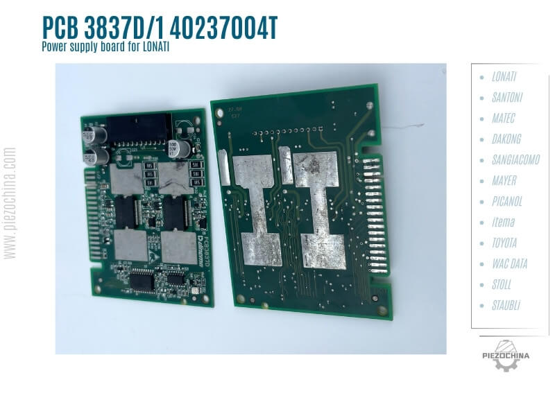 PCB 3837D_1 40237004T power supply board for LONATI spare parts