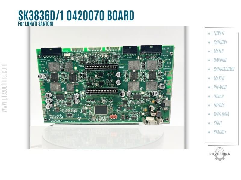SK3836D/1 0420070 BOARD For LONATI SANTONI SPARE PARTS
