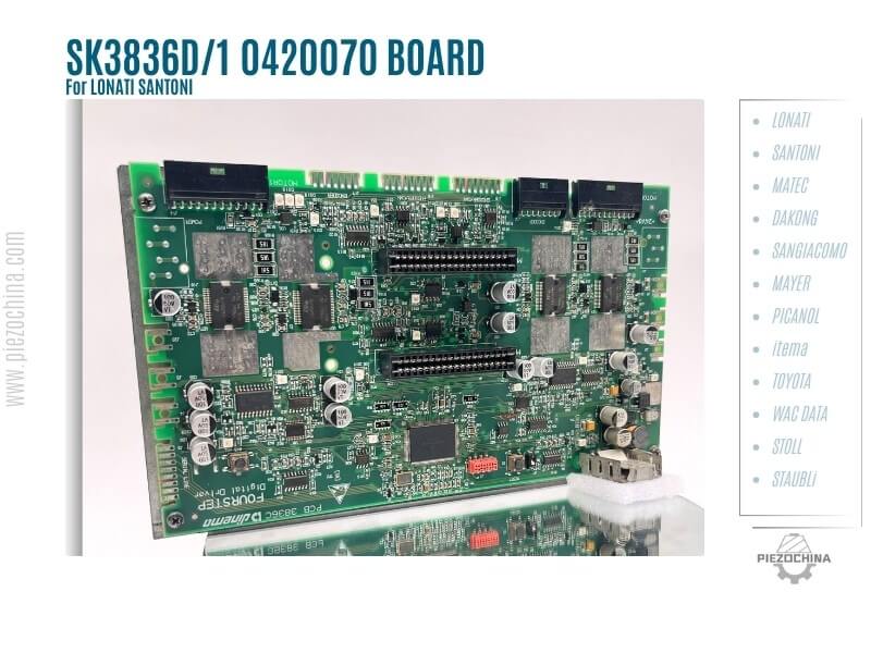 SK3836D/1 0420070 BOARD For LONATI SANTONI repair