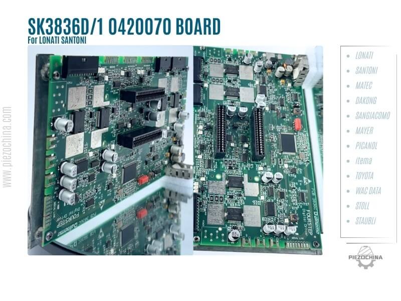 SK3836D/1 0420070 BOARD For LONATI SANTONII SOCKS MACHINE