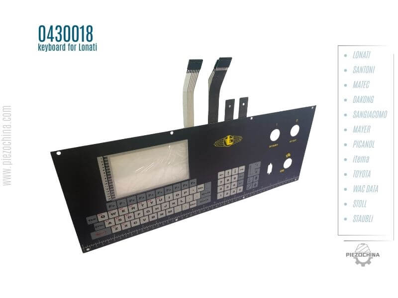 0430018 keyboard for Lonati socks machine parts replacement