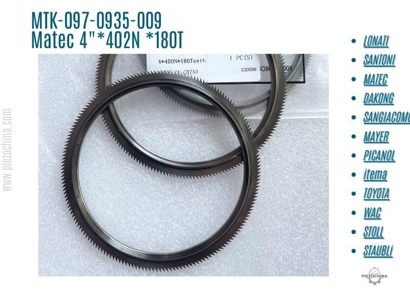 MTK-097-0935-009 For MATEC KNITTING