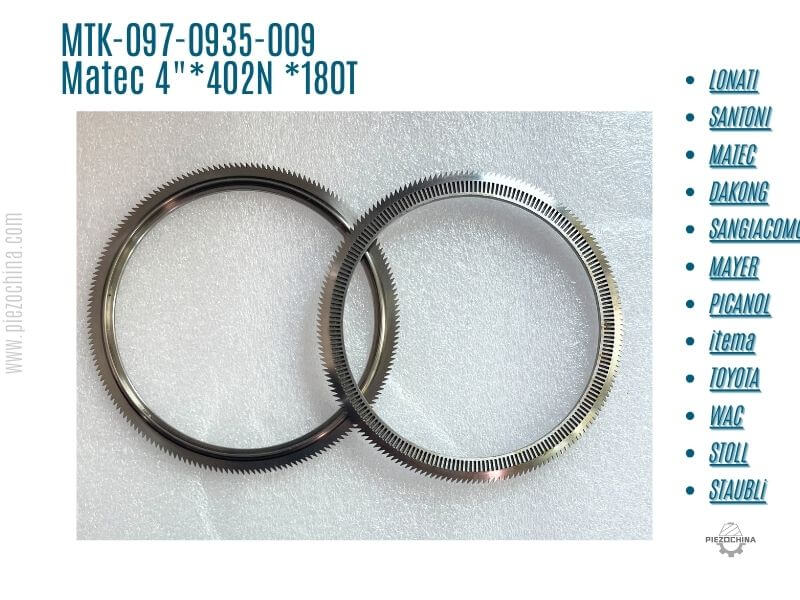 MTK-097-0935-009 MATEC KNITTING parts factory price