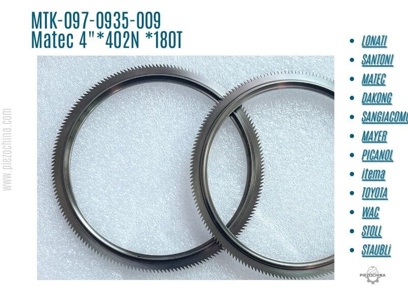 MTK-097-0935-009 MATEC KNITTING parts