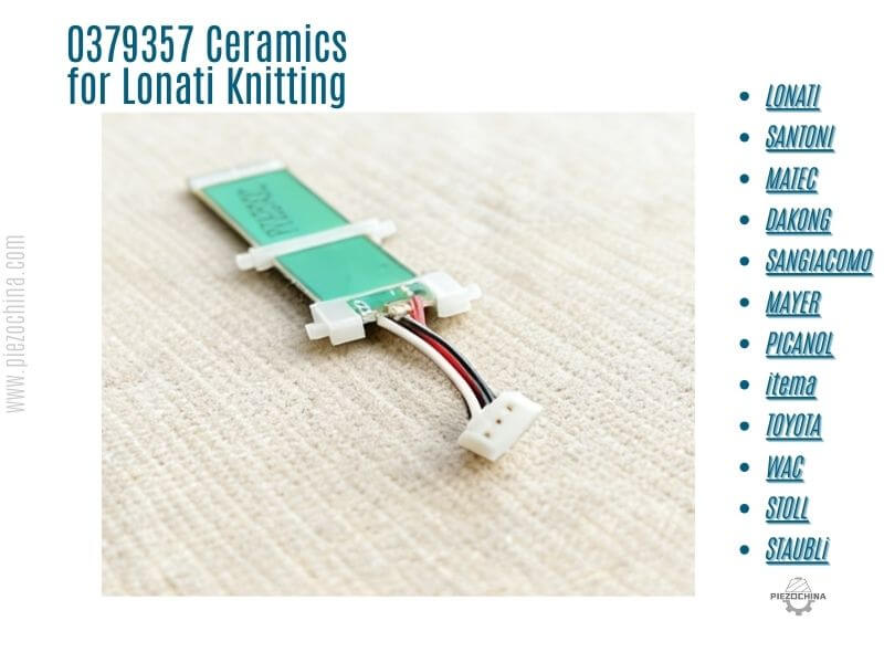 0379357 Ceramics for Lonati hosiery machine parts