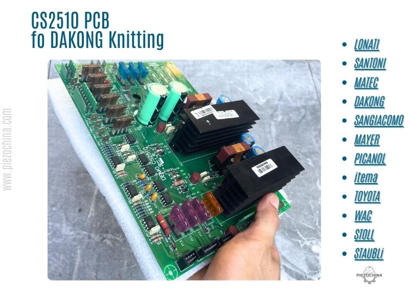 CS2510 PCB fo DAKONG Knitting parts
