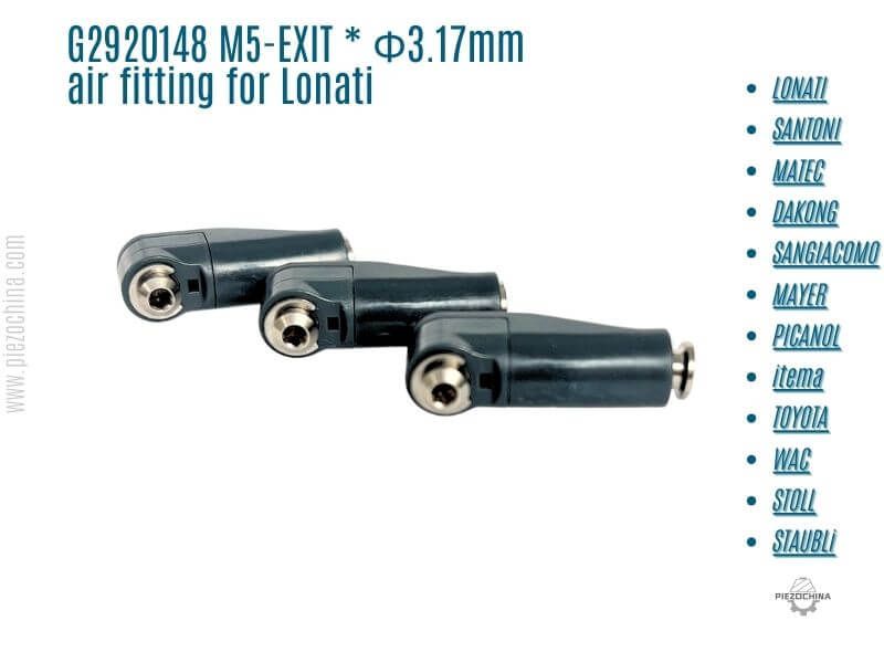 G2920148 air fitting for socks knitting