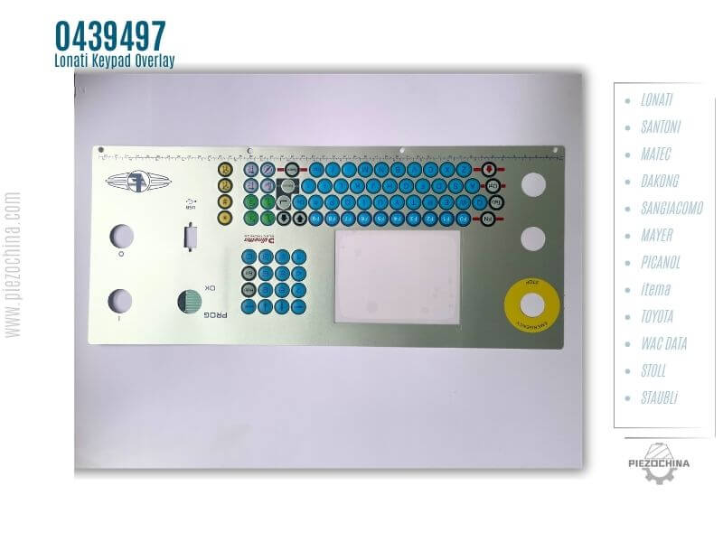 0439497 Lonati - Keyboard overlay repair