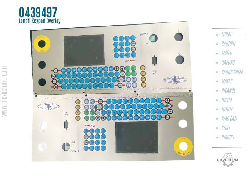 0439497 Lonati Keyboard overlay supplier