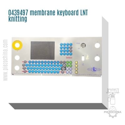 0439497 membrane keyboard Lonati knitting