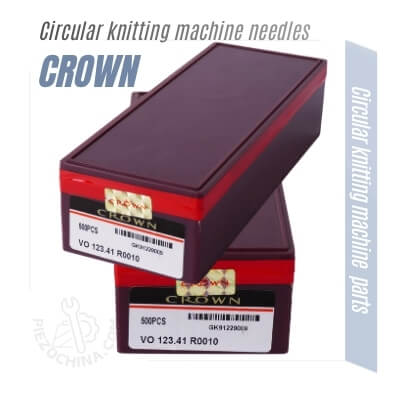 Circular knitting machine parts-Circular knitting machine needles-Crown