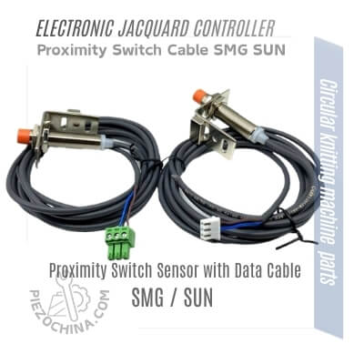 Circular knitting machine parts-Electronic jacquard controller-Proximity Switch Cable SMG SUN