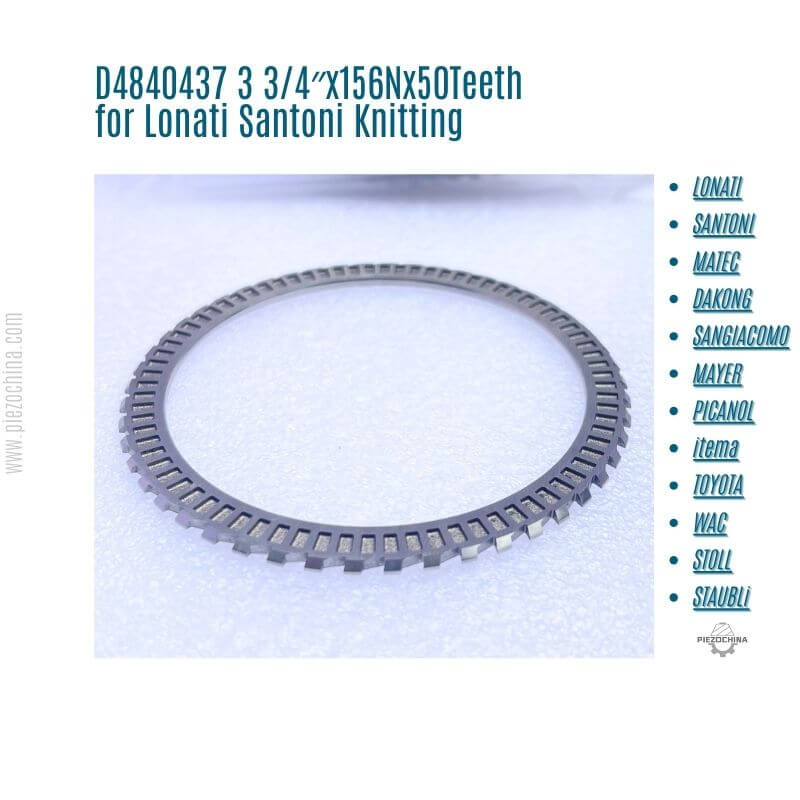 D4840437 3 3/4″x156Nx50Teeth for Lonati Santoni Knitting parts factory price