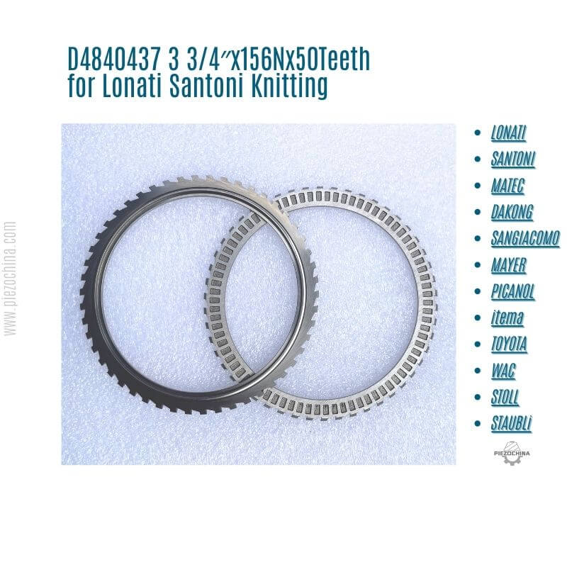 D4840437 3 3/4″x156Nx50Teeth for Lonati Santoni Knitting repair