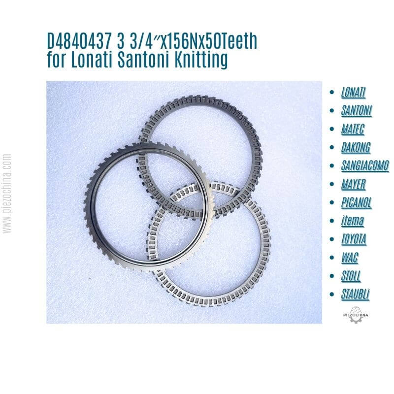 D4840437 3 3/4″x156Nx50Teeth for Lonati Santoni Knitting support