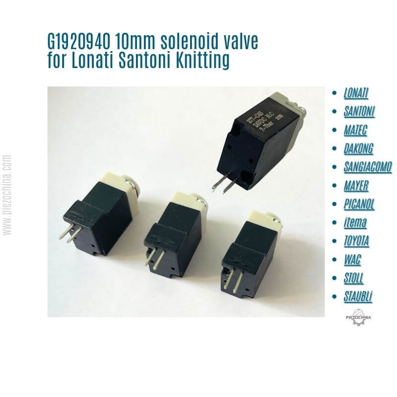 G1920940 10mm solenoid valve for Lonati Santoni Knitting service