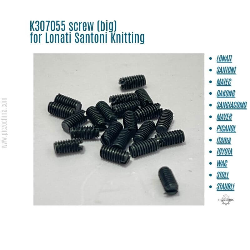 K307055 screw (big) for Lonati Santoni Knitting