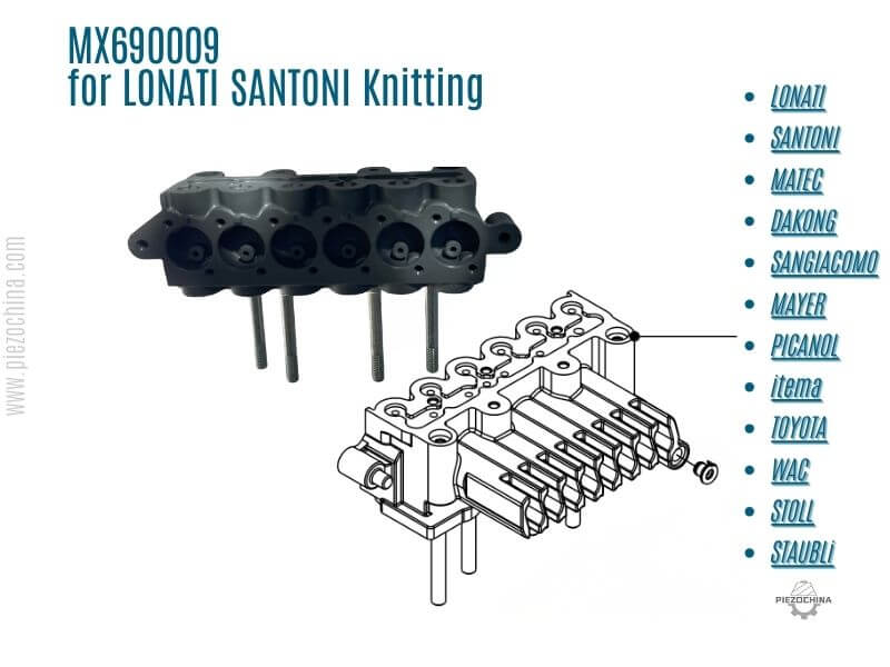 MX690009 for LONATI SANTONI Knitting parts supplier China