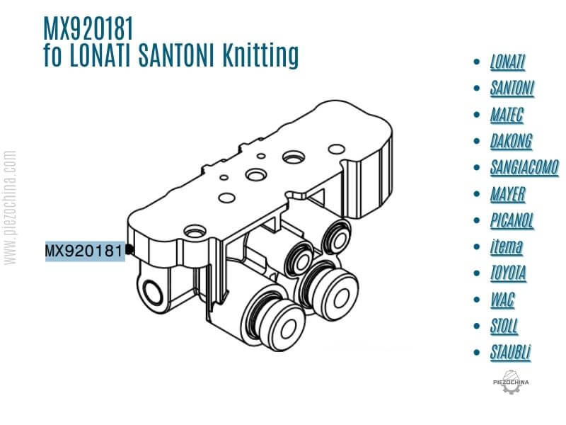 MX920181 fo LONATI SANTONI Knitting machine parts supplier
