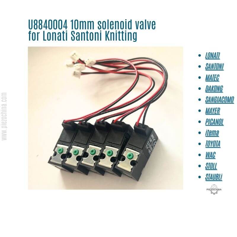 U8840004 10mm solenoid valve for Lonati Santoni Knittingfor Lonati Santoni Knittingfor Lonati Santoni Knitting service